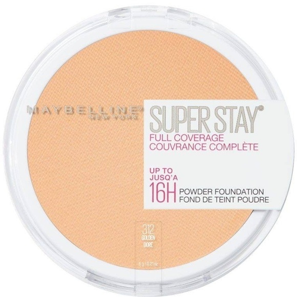 Maybelline 16H #312 Golden Doré Super Stay Full Coverage Powder Foundation - Picture 1 of 5